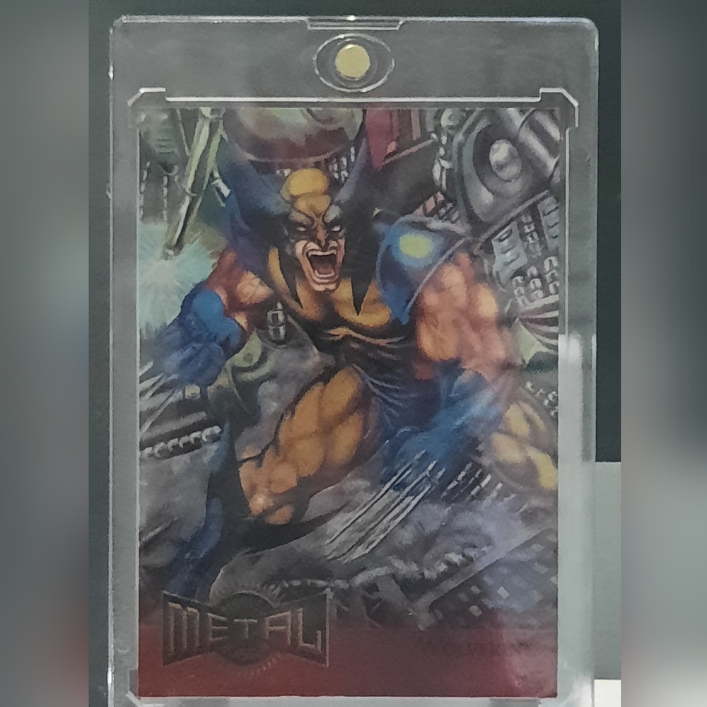 Marvel Metal Blaster Wolverine Card